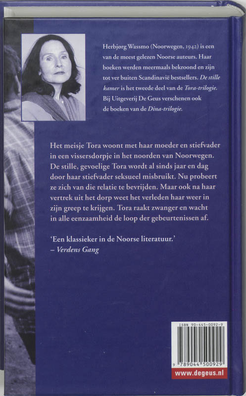 Achterkant van De stille kamer