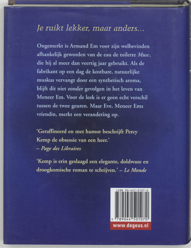 Achterkant van Musc