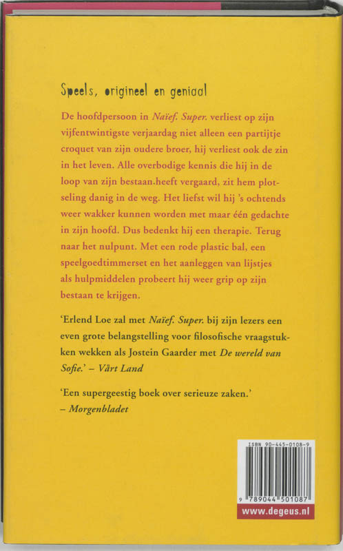 Achterkant van Naief Super