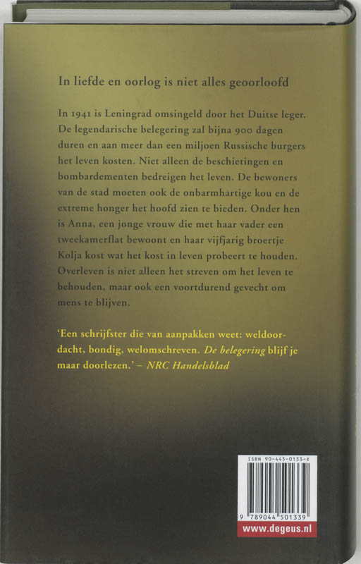 Achterkant van De belegering