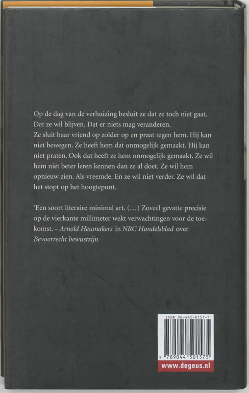 Achterkant van Tussen een persoon