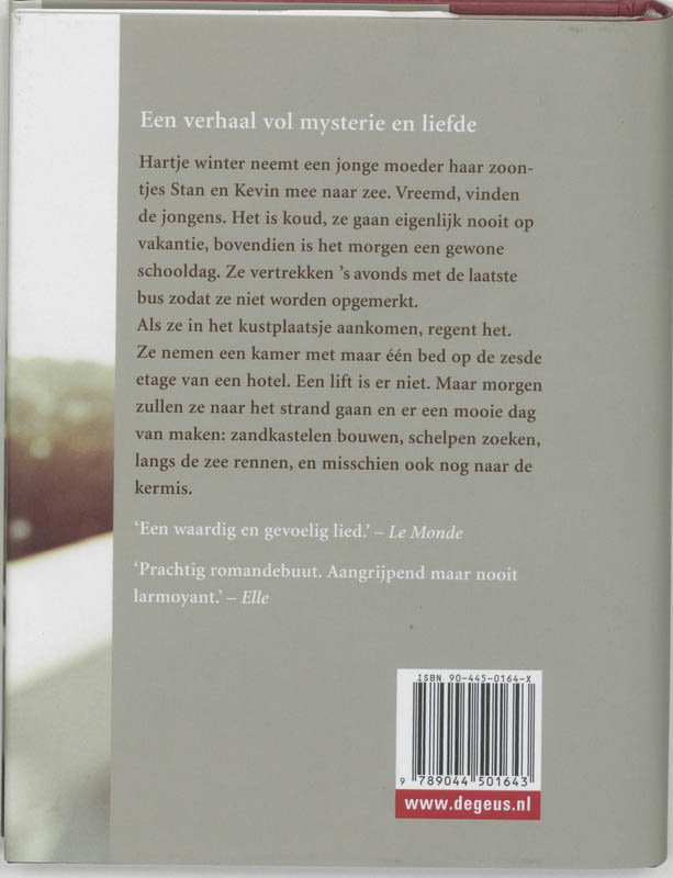 Achterkant van Geen gewone dag