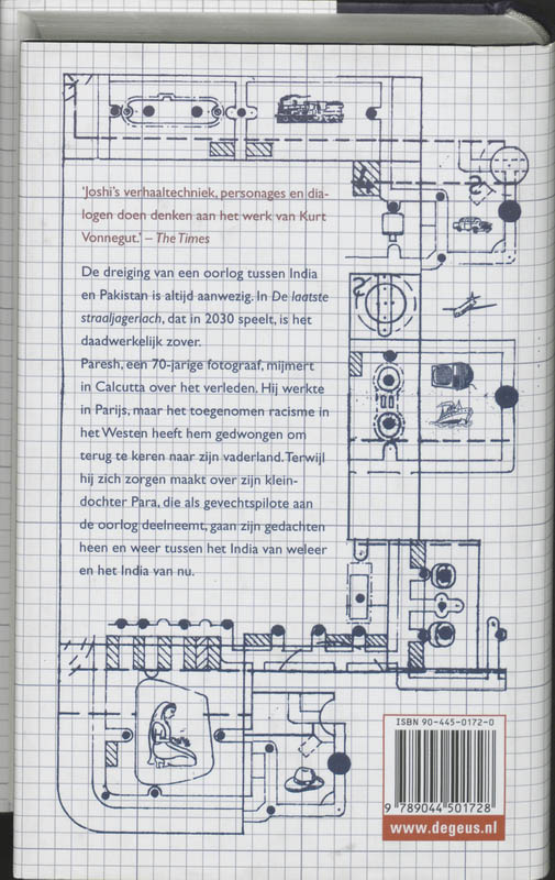 Achterkant van De laatste straaljagerlach