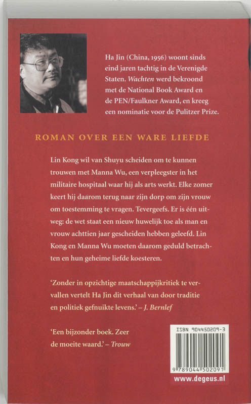 Achterkant van Wachten