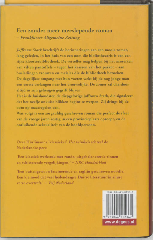 Achterkant van Juffrouw Stark