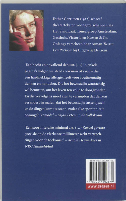 Achterkant van Bevoorrecht bewustzijn