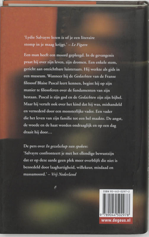 Achterkant van De macht van de vliegen