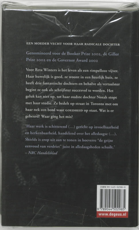 Achterkant van Tenzij