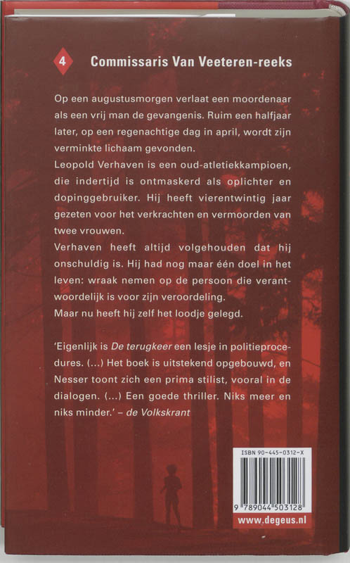 Achterkant van De terugkeer