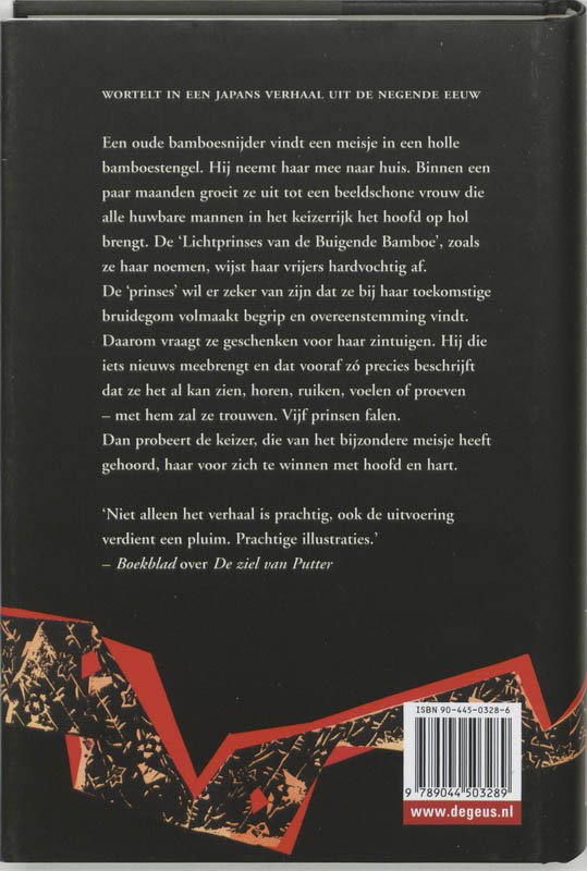 Achterkant van Het verhaal van de bamboesnijder