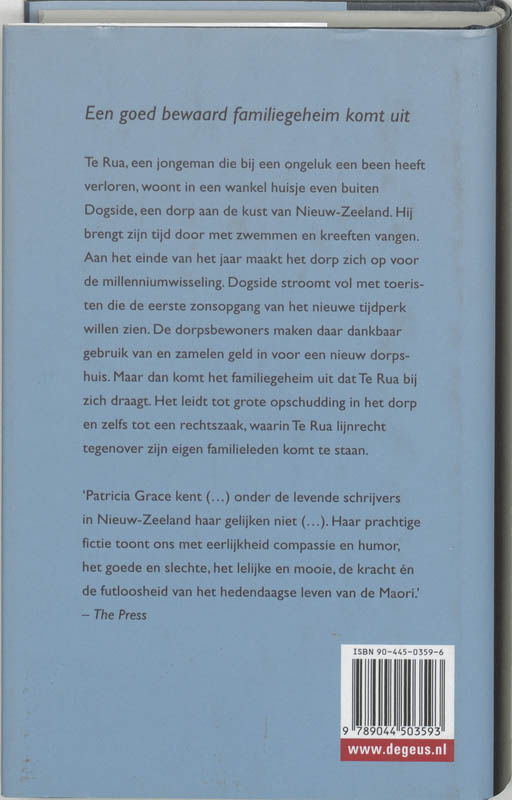 Achterkant van Het verhaal van Dogside