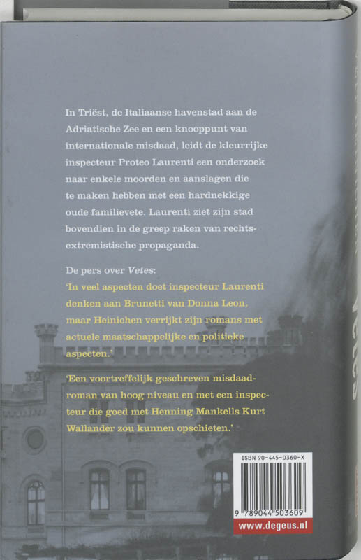 Achterkant van Vetes