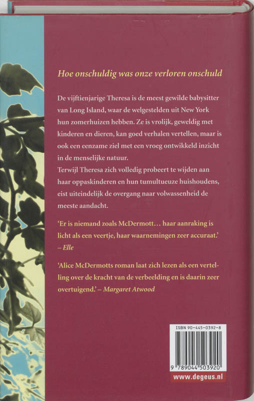Achterkant van Kind naar mijn hart