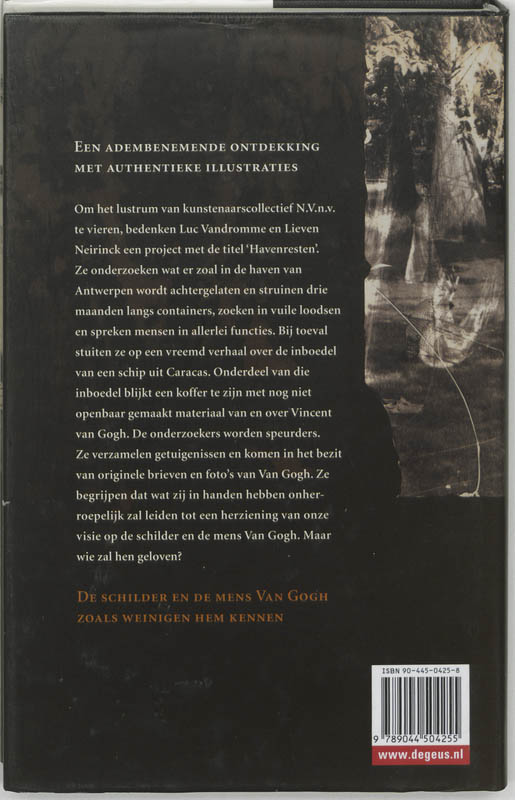 Achterkant van De koffer van Caracas