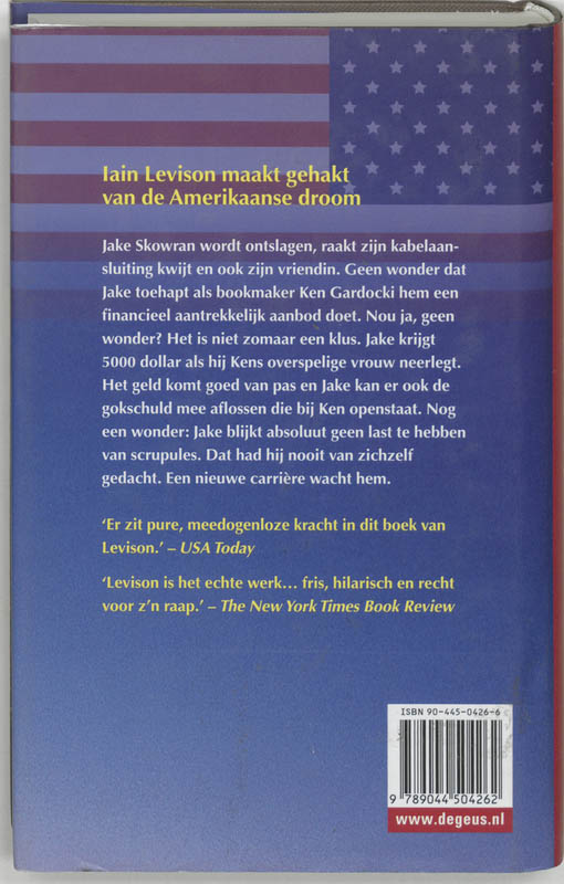 Achterkant van Niks om handen