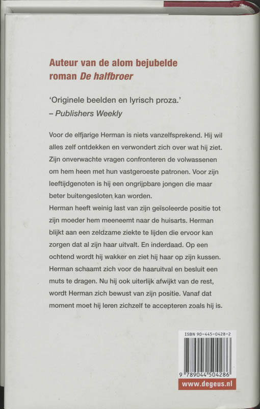 Achterkant van Herman