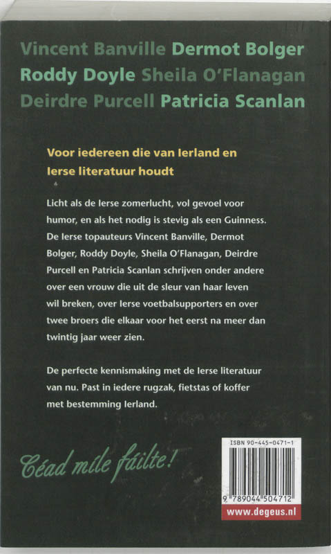 Achterkant van Duizendmaal welkom