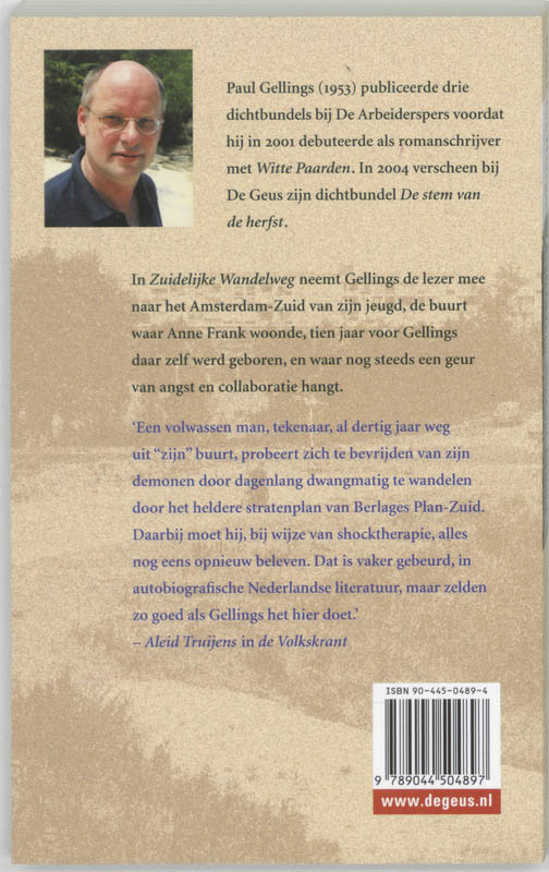 Achterkant van Zuidelijke wandelweg