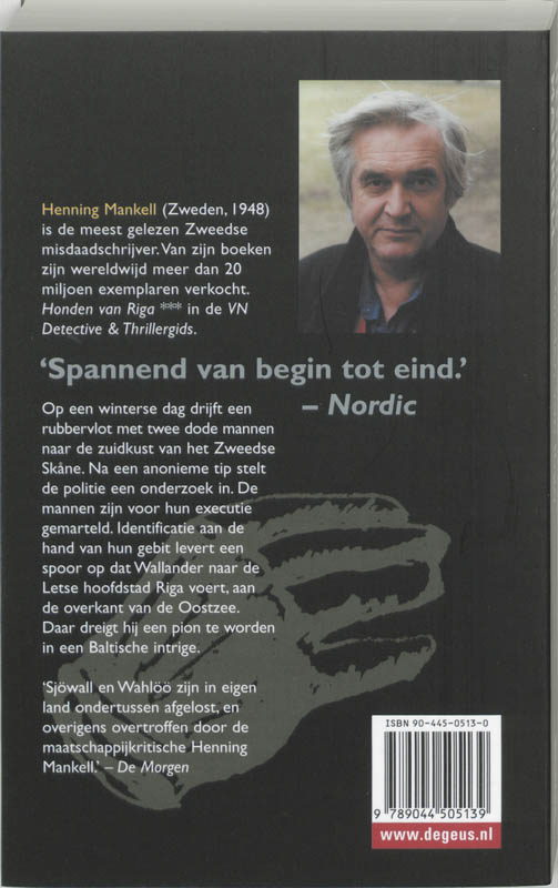 Achterkant van Honden van Riga