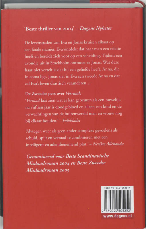 Achterkant van Verraad