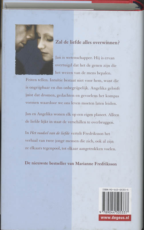 Achterkant van Het raadsel van de liefde