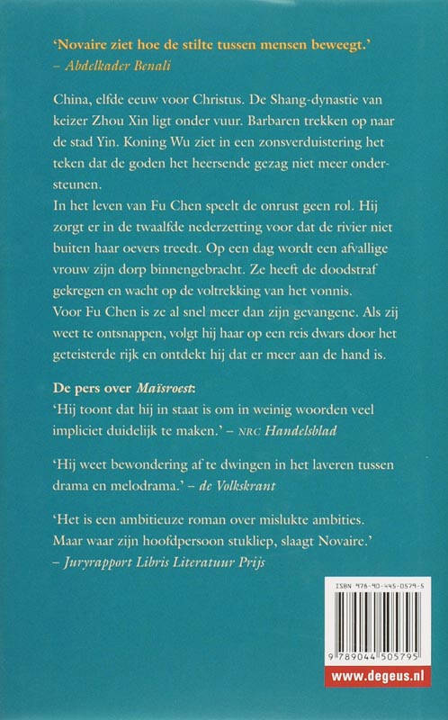 Achterkant van Het lied van de rog
