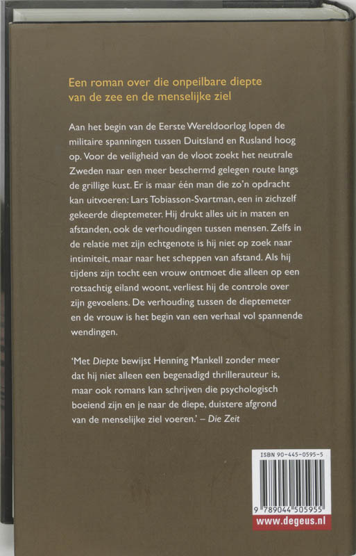 Achterkant van Diepte