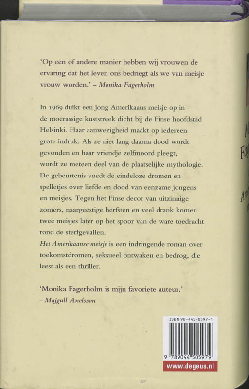 Achterkant van Amerikaans meisje
