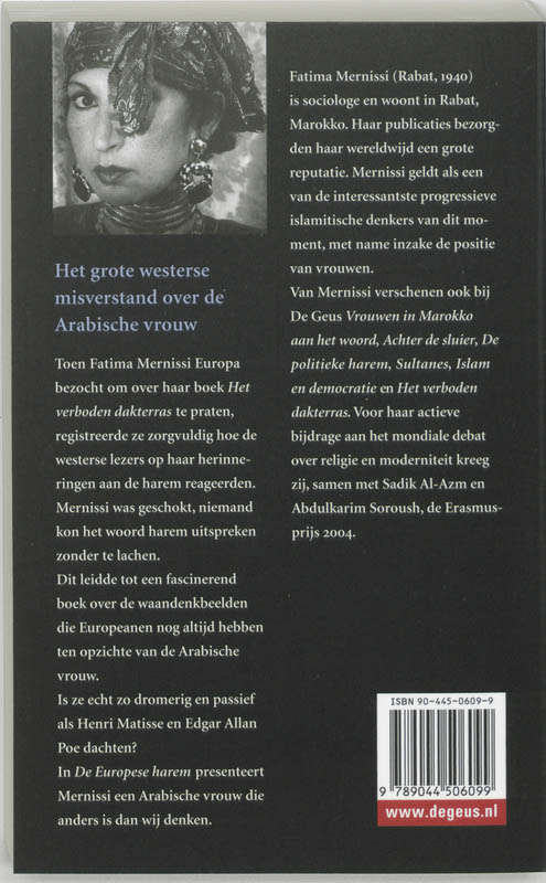 Achterkant van De Europese harem