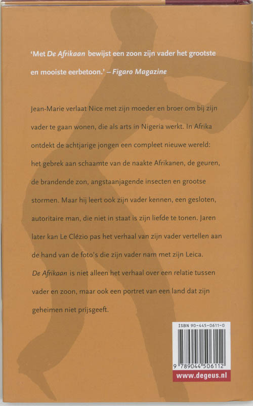 Achterkant van De Afrikaan