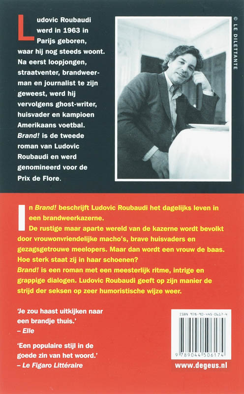 Achterkant van Brand!