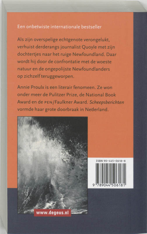 Achterkant van Scheepsberichten