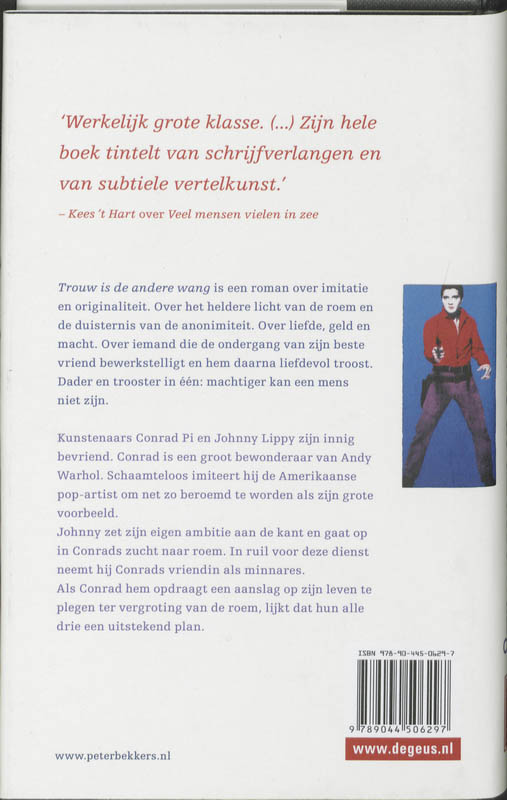 Achterkant van Trouw is de andere wang