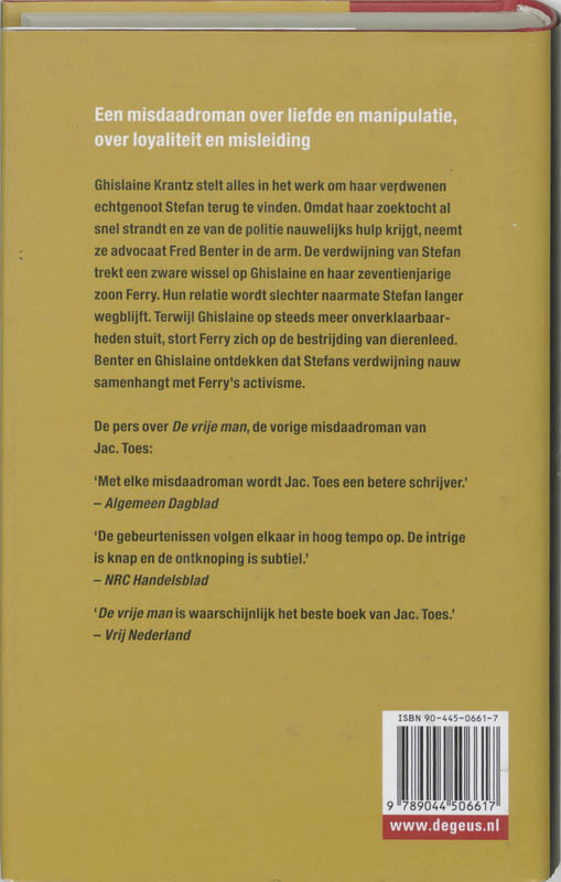 Achterkant van De kleine leugen
