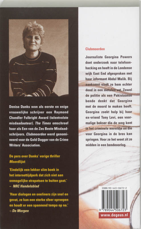 Achterkant van Clubmoorden
