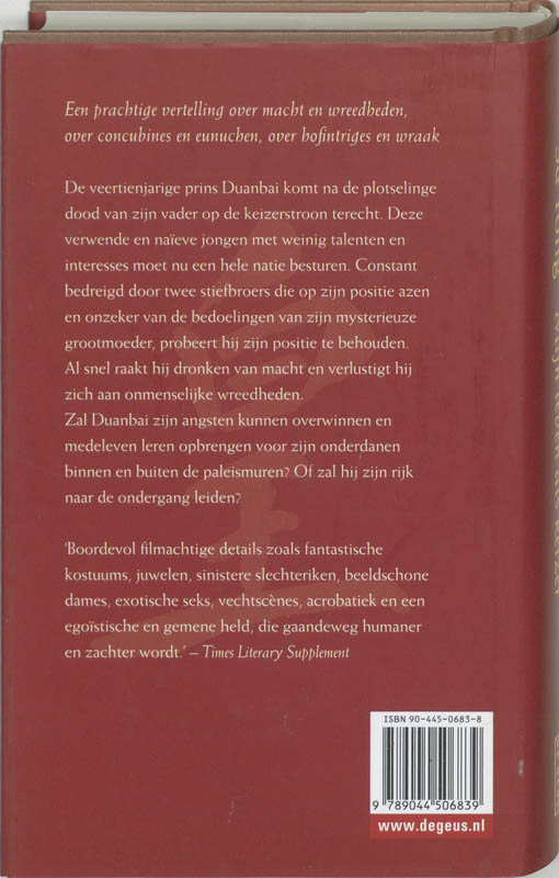 Achterkant van Mijn leven als keizer