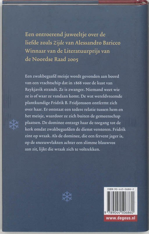Achterkant van Blauwvos
