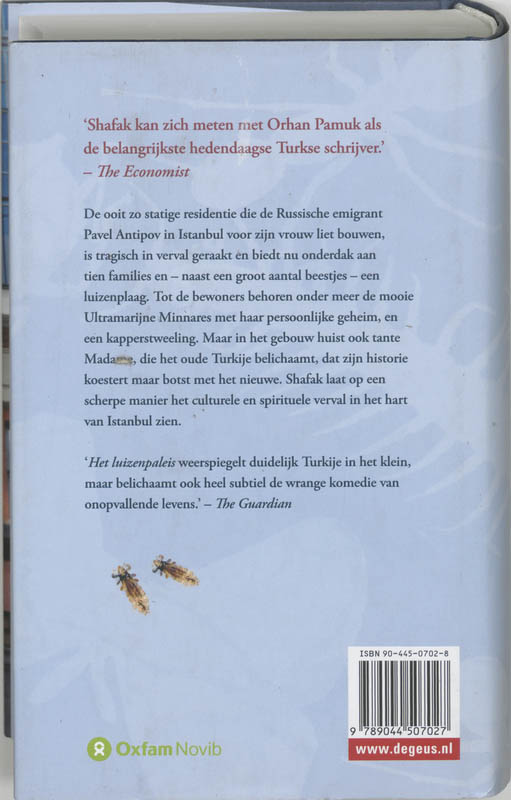 Achterkant van Het luizenpaleis