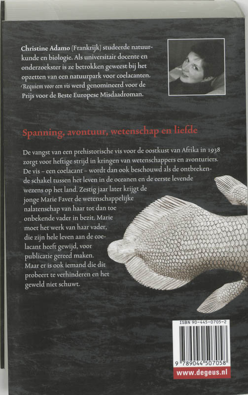 Achterkant van Requiem voor een vis