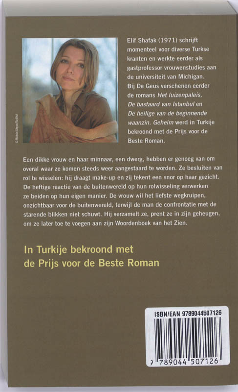Achterkant van Geheim
