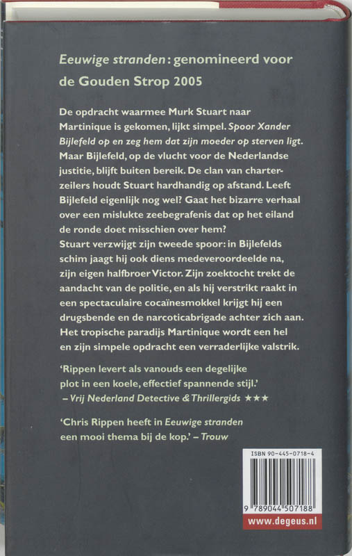 Achterkant van Eeuwige stranden