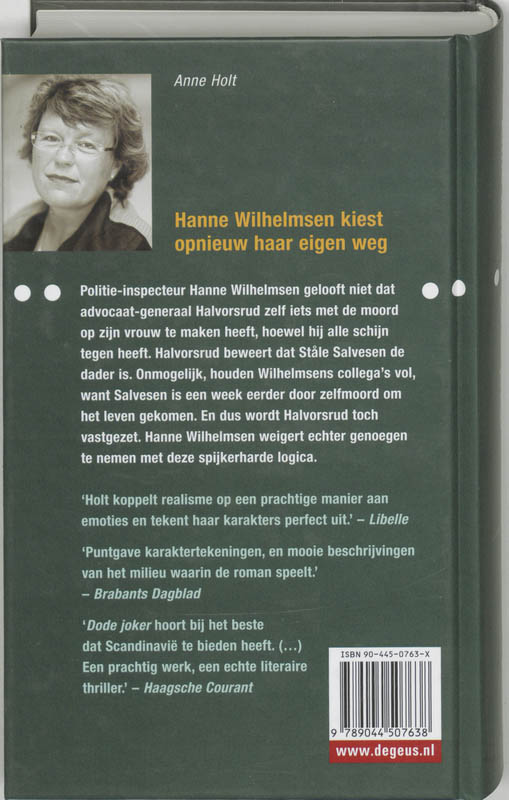 Achterkant van Dode joker