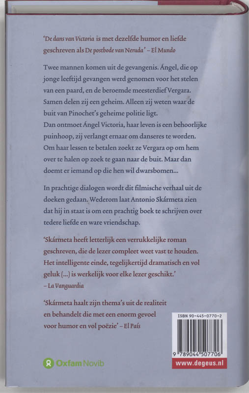 Achterkant van De dans van Victoria