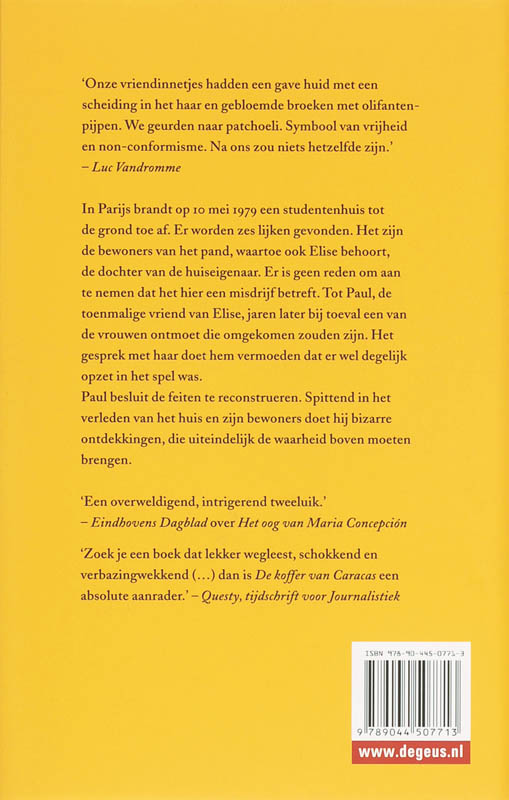 Achterkant van Patchoeli