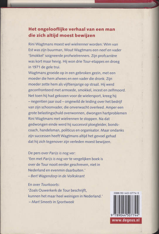 Achterkant van Ongekend
