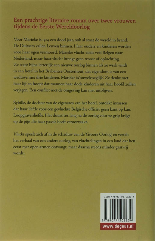 Achterkant van Vlucht