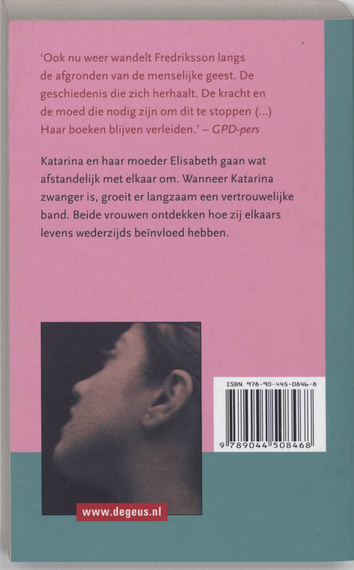 Achterkant van Elisabeths dochter