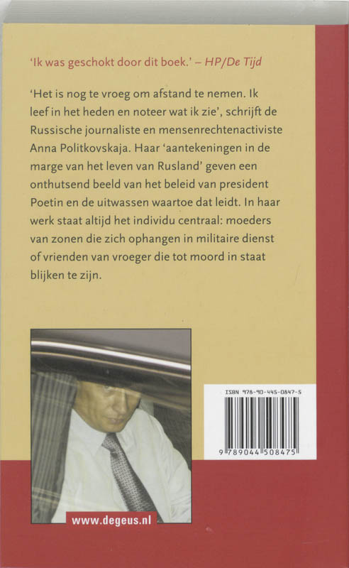 Achterkant van Poetins Rusland