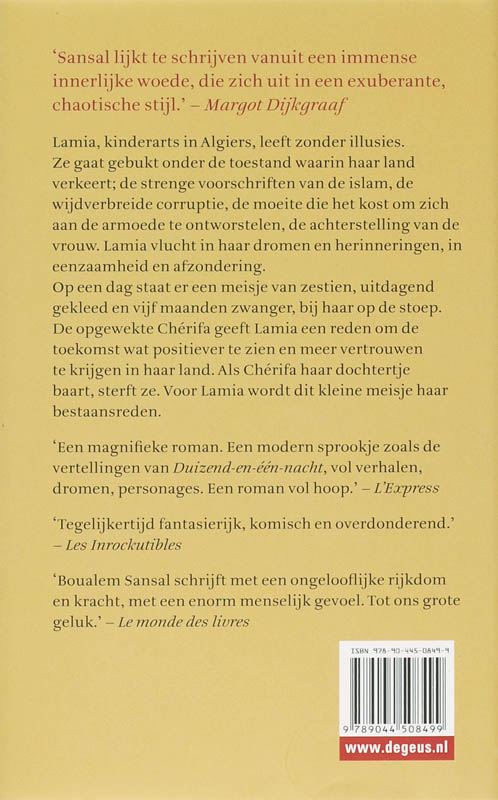 Achterkant van Harraga