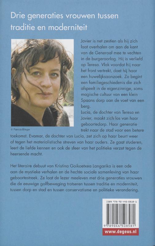 Achterkant van Evamar